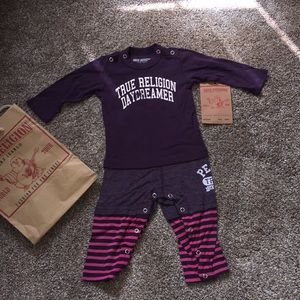True Religion Onsie. Size 6/12 month.